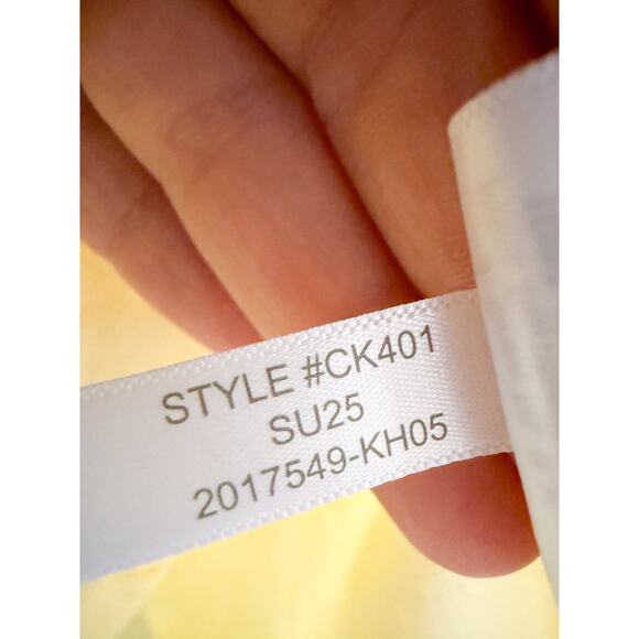 J.Crew Factory | NWT Linen-blend button-up shirt in Fresh Lemon Yellow | Sz M - Picture 7 of 9